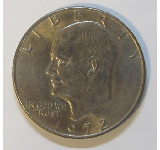 US One Dollar Coin1972  