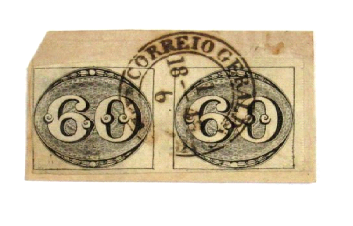 Unique Brazil stamps 1843 !!! 