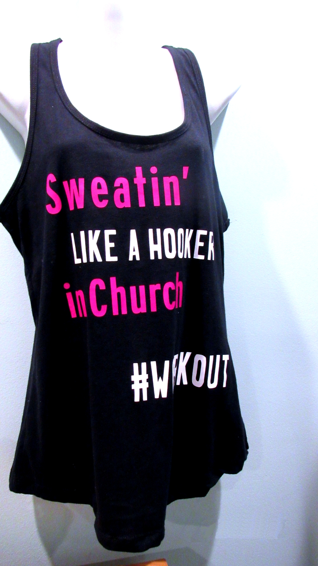 Women's Black Workout Tank Top Women's Black Workout Tank Top