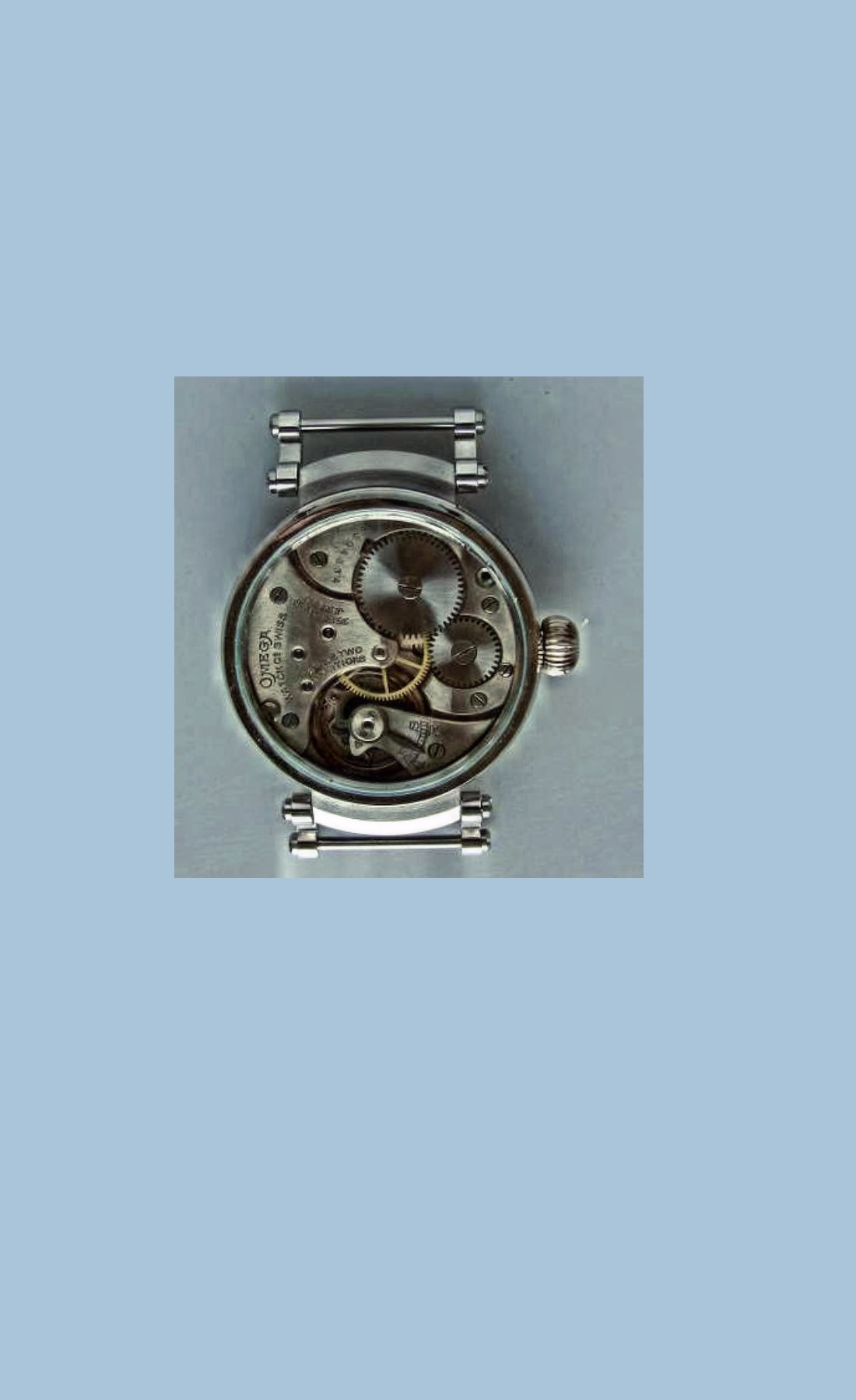 Rare Men`s Swiss Wrist Watch Omega