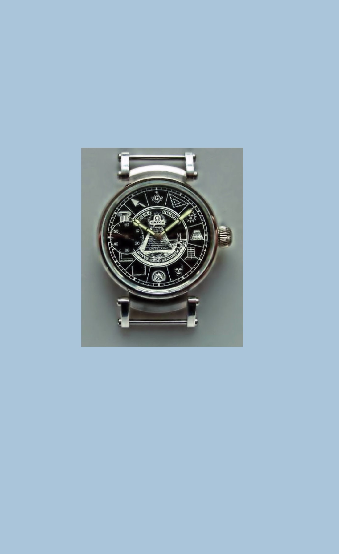 Rare Men`s Swiss Wrist Watch Omega