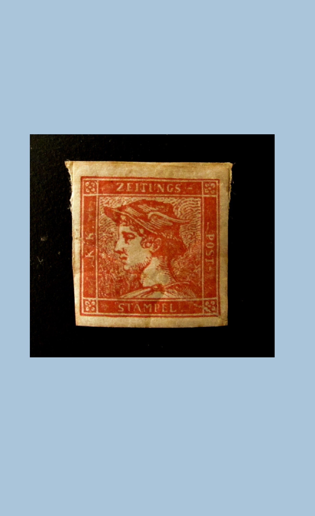 Red Mercury Postage Stamp 1856 | The Rarest Stamp in Europe