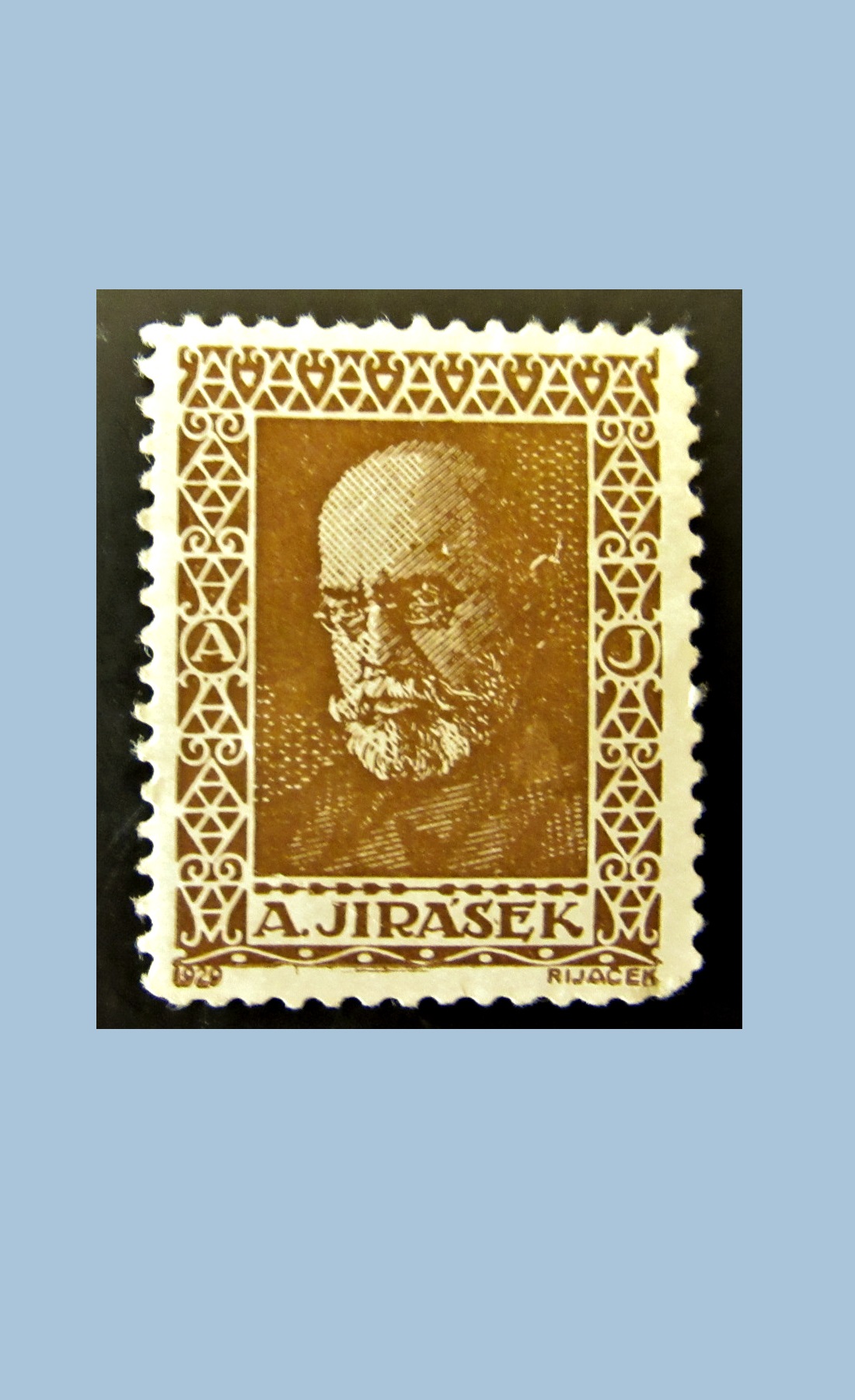 Rare Postage Stamp Without Nominal Value, Unused.