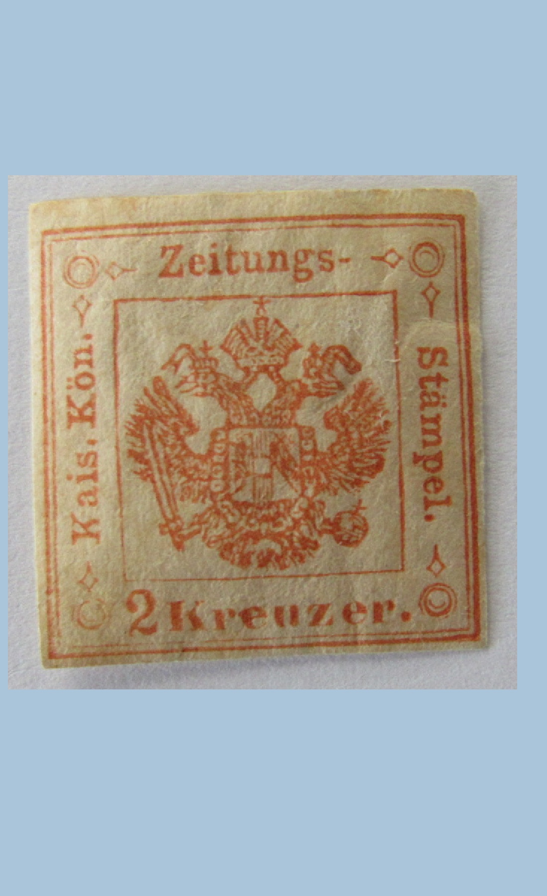 Rare Old Newspaper Stamp