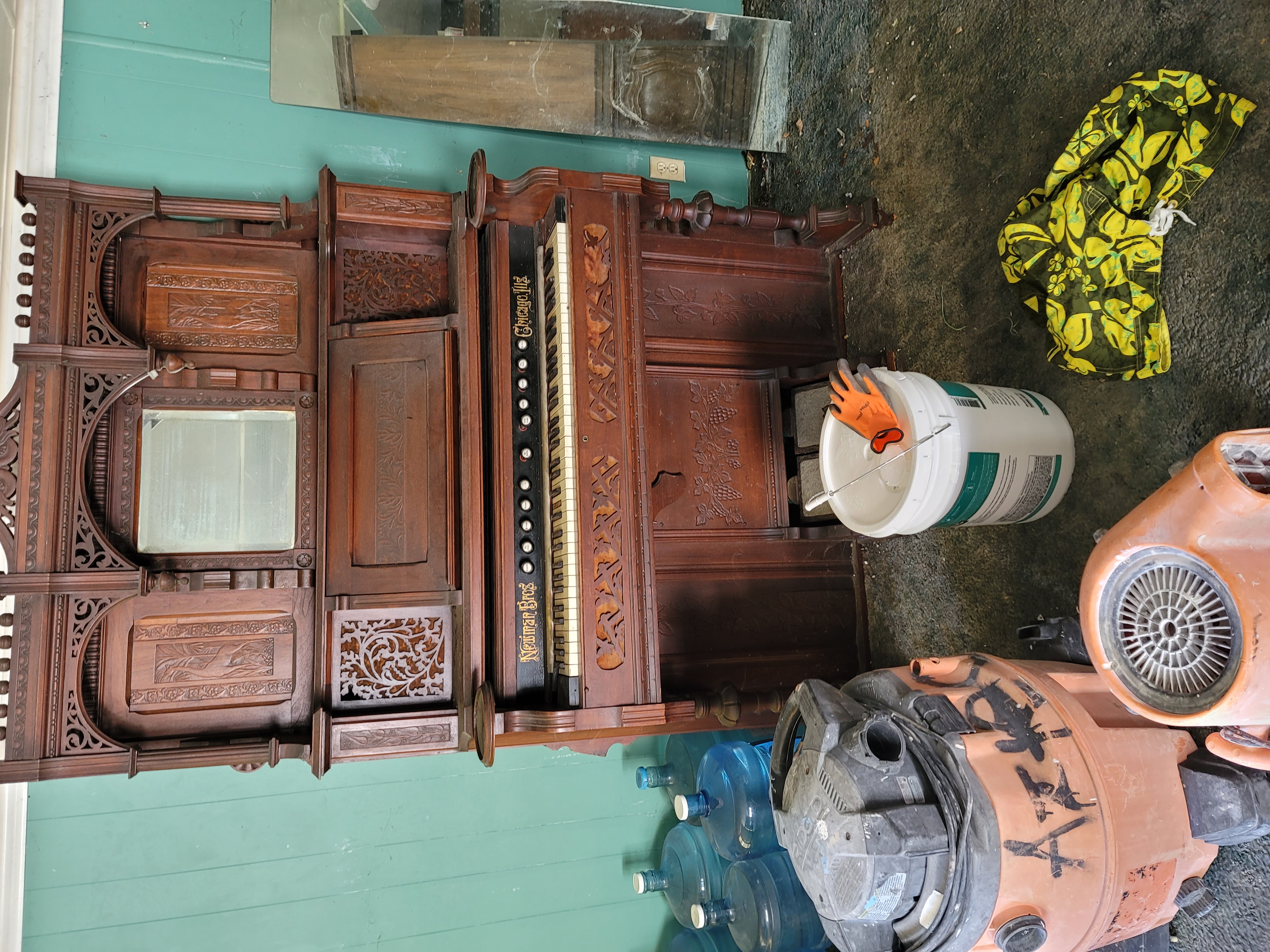 Antique Pump Organ