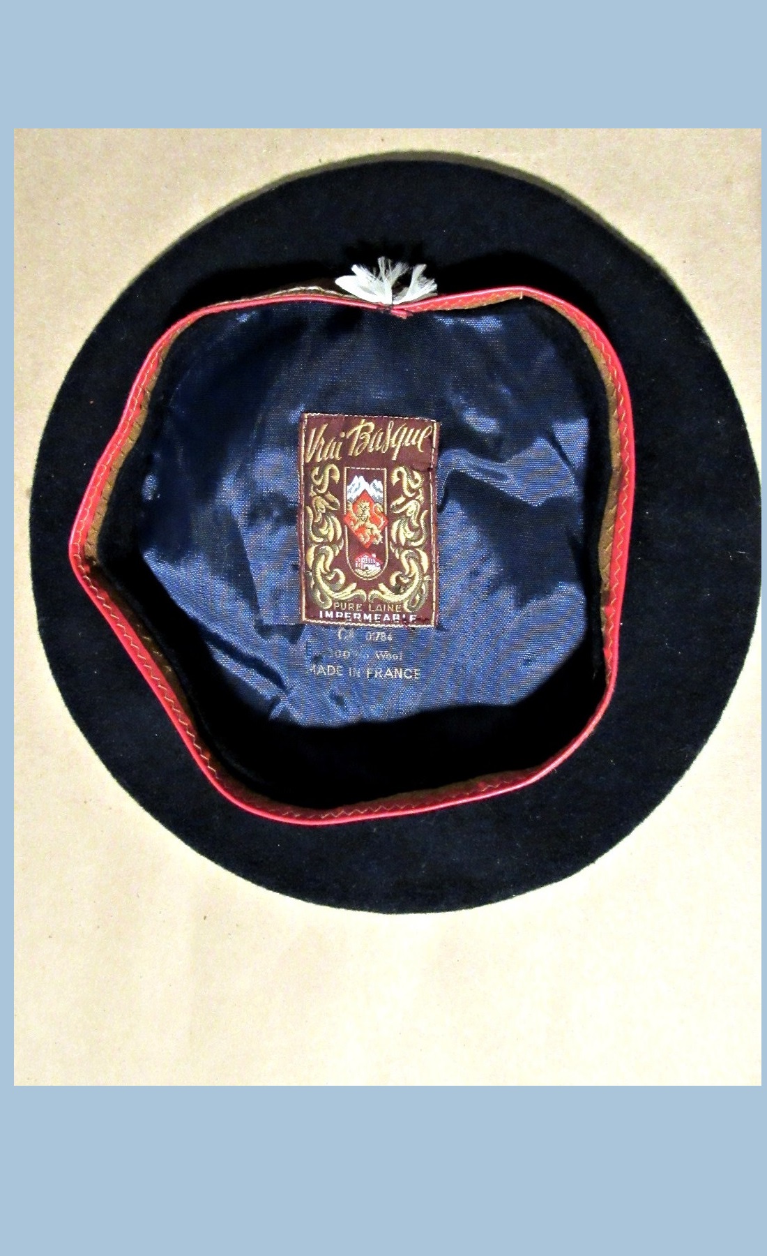 Authentic French Artist Beret | Ouslet Auction 