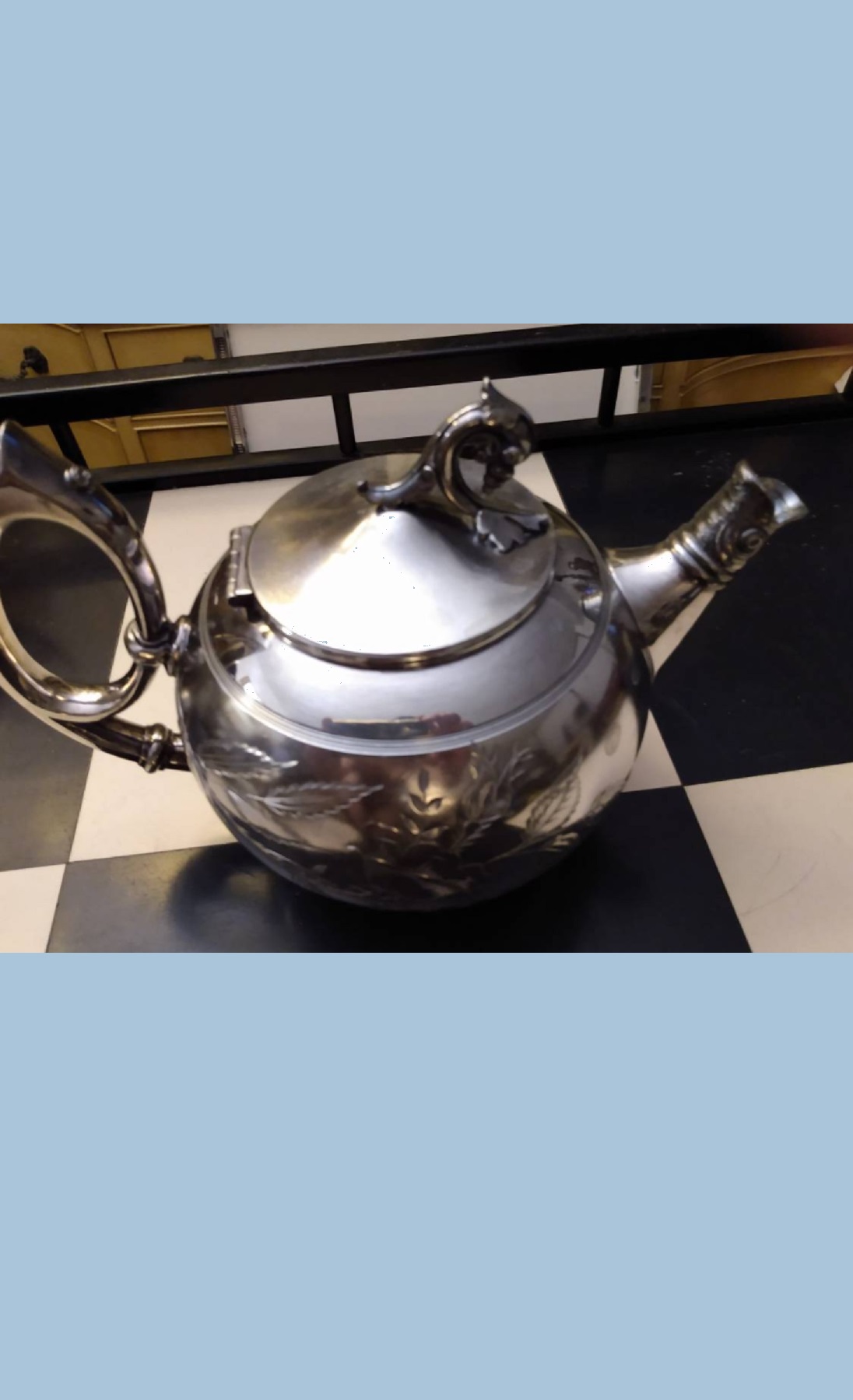 Silver Teapot| Ouslet