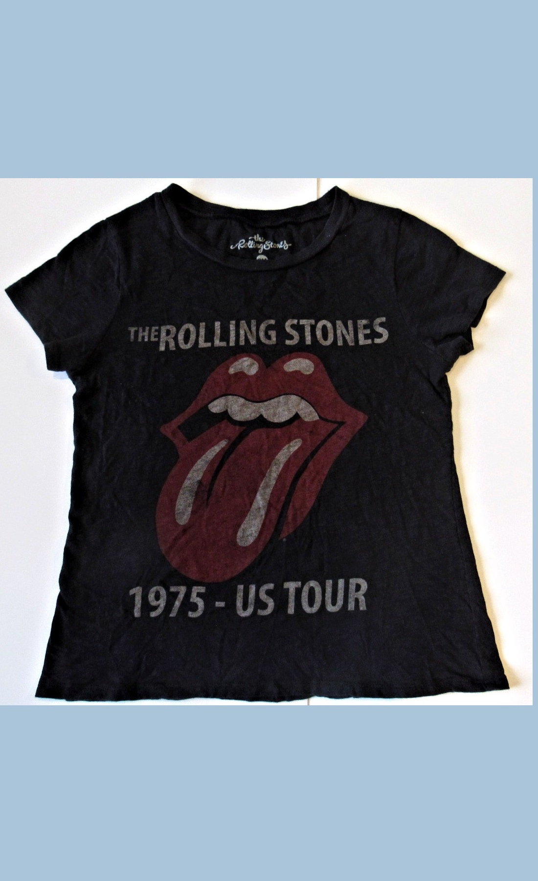 Rolling Stones 1975 U.S Tours Women's T-Shirt