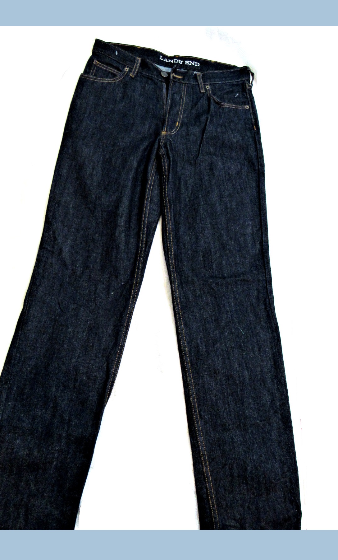 Lands' End Blue Jeans