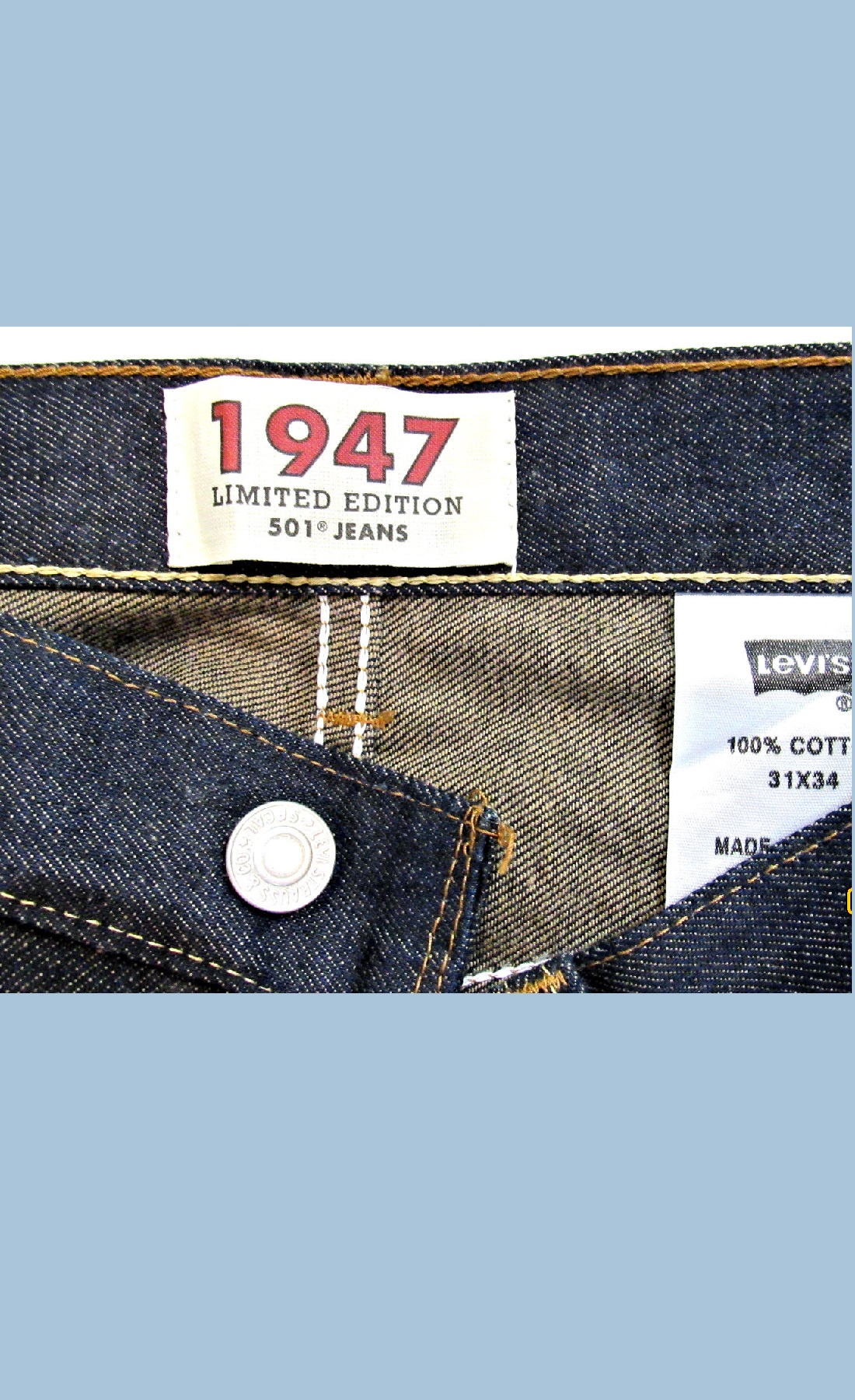 Levi's Limited Edition 501 Jeans