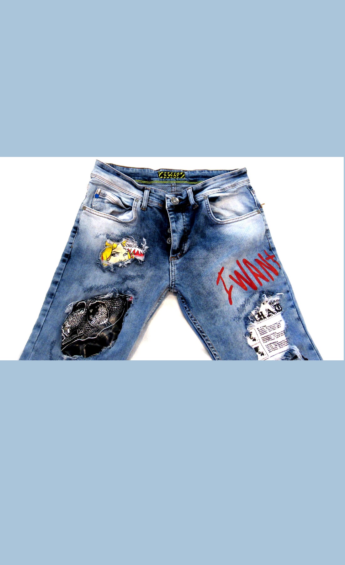 Crazy Lifestyle Jeans |Alt Fashion