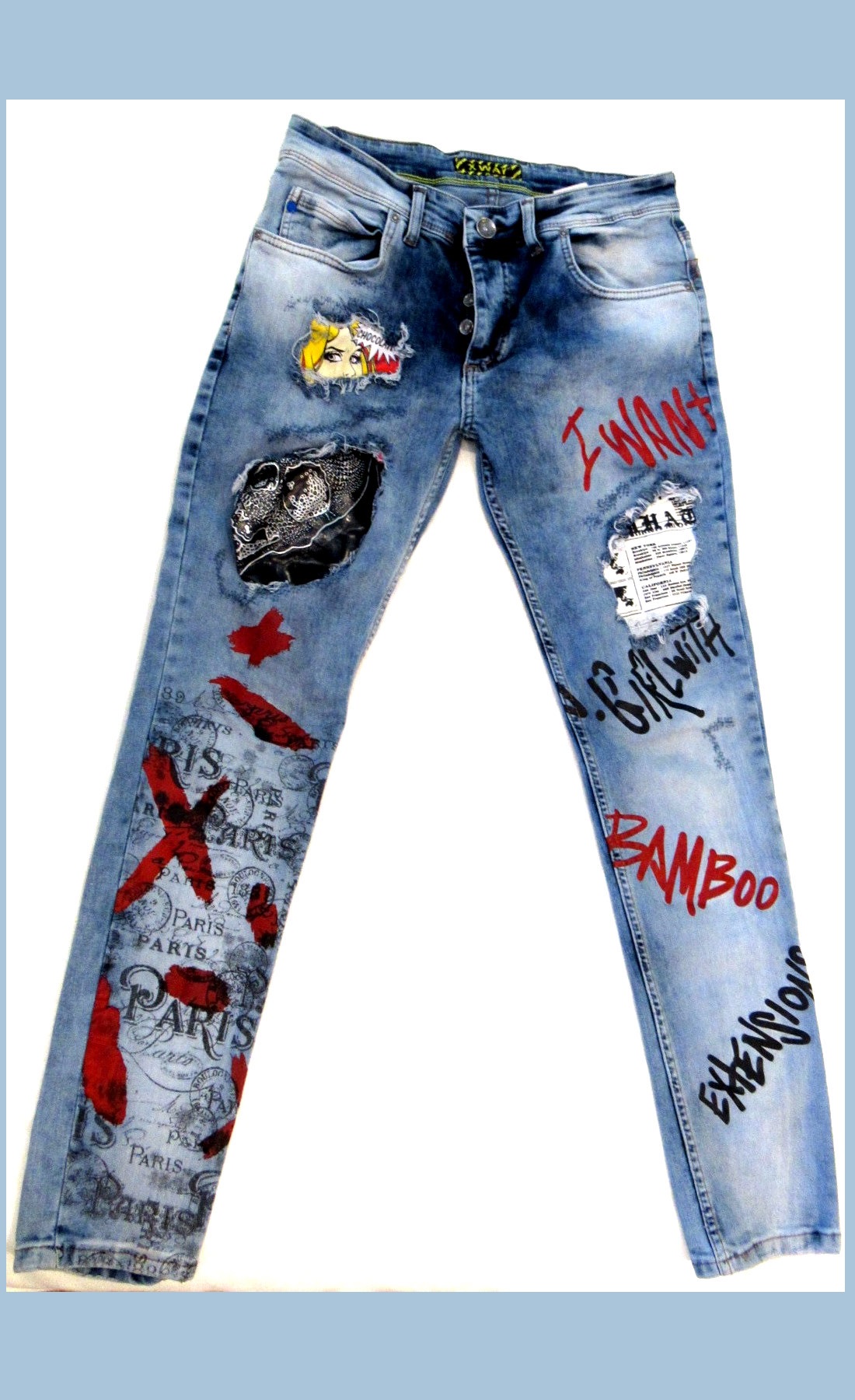 Crazy Lifestyle Jeans |Alt Fashion