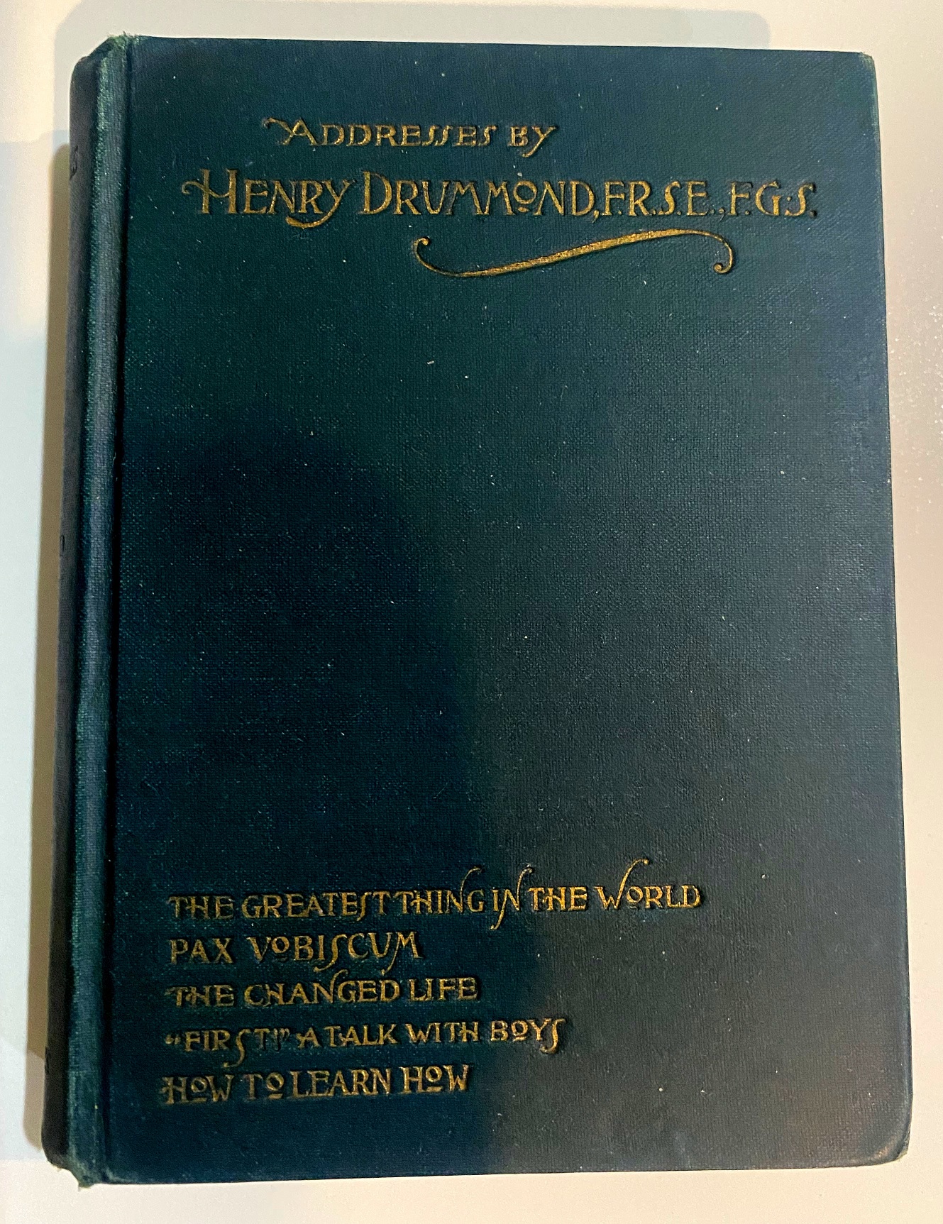 Discover the Timeless Wisdom of Henry Drummond's First Edition Book | The Greatest Thing In The World.